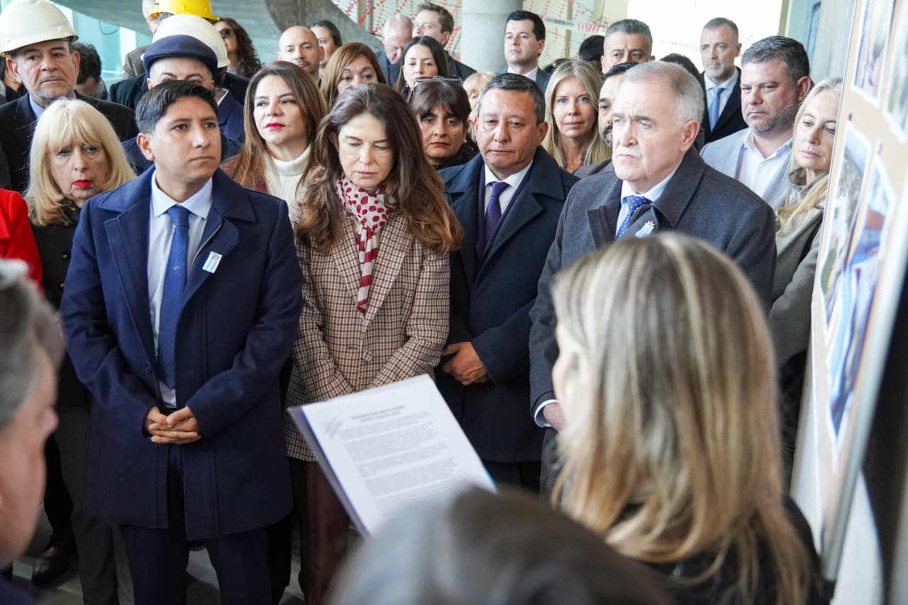 Jaldo recorrió el Centro Judicial del Este: la obra beneficiará a más de 300 mil vecinos